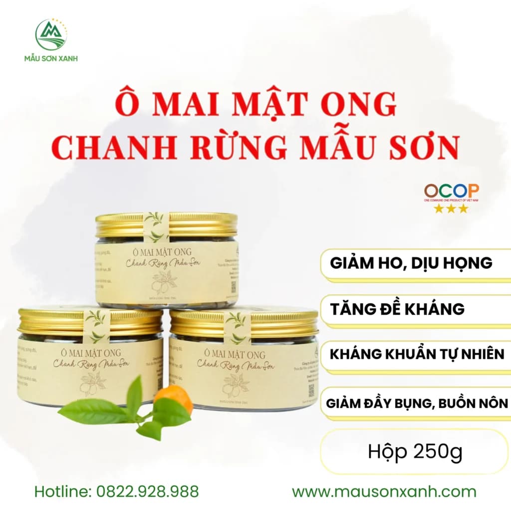 Ô mai Mật ong Chanh rừng